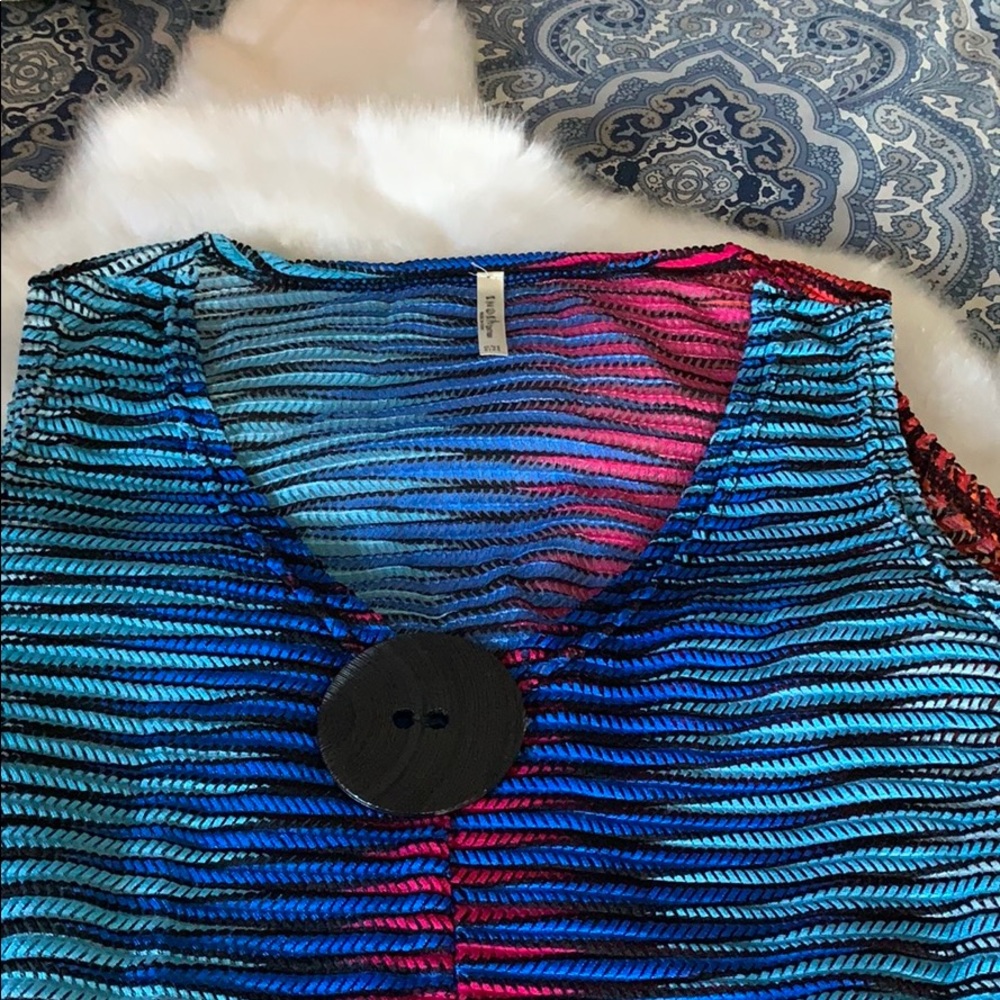 Multicolor Pool Coverup - Picture 2 of 4